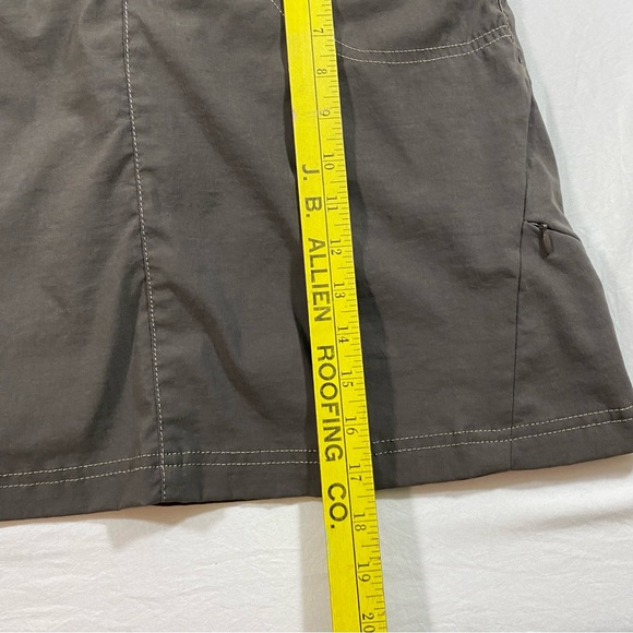 ATHLETA Dipper Mini Skort Golf Skirt pockets Drawstring waist 32 Olive c… - Picture 11 of 15